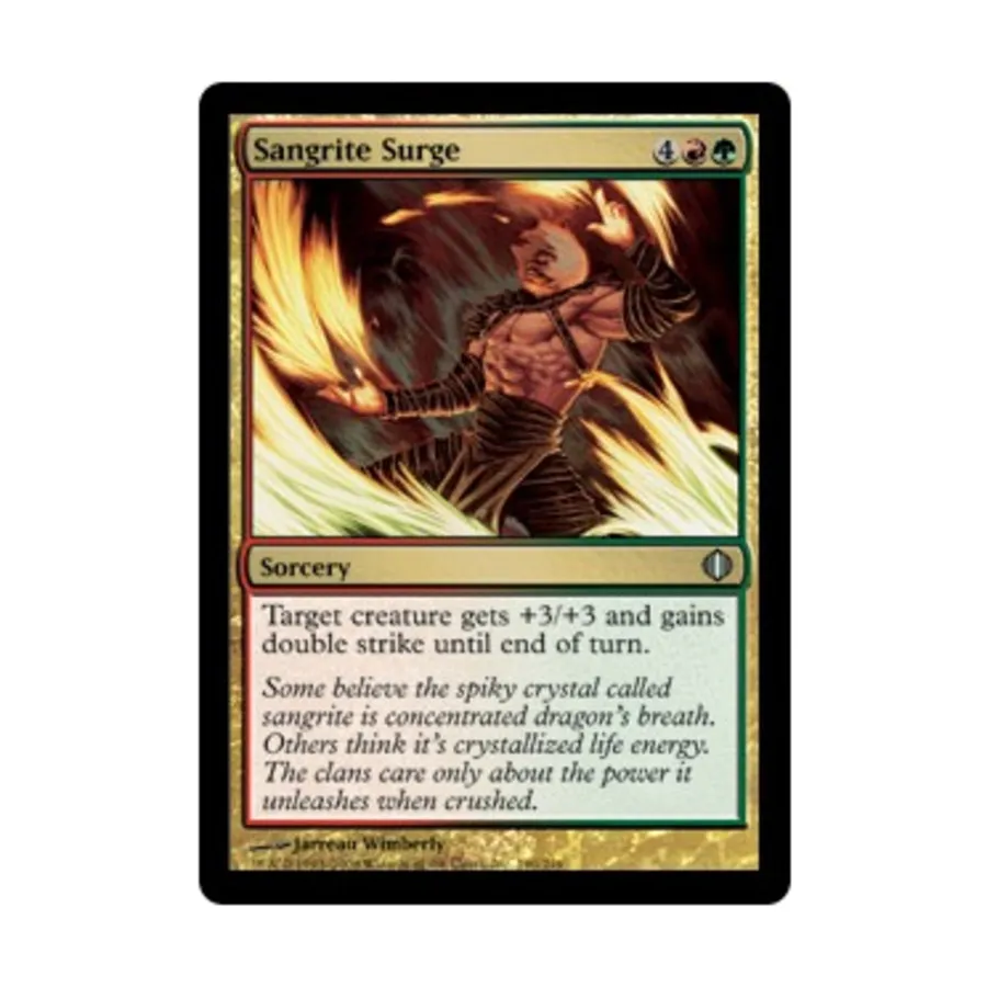 

CCG Сангритовый всплеск (U), MTG - Shards of Alara