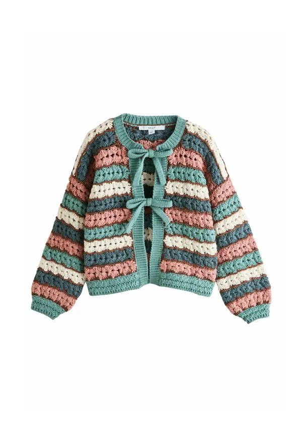 Кардиган с завязками спереди Next, Blue Pink Multi