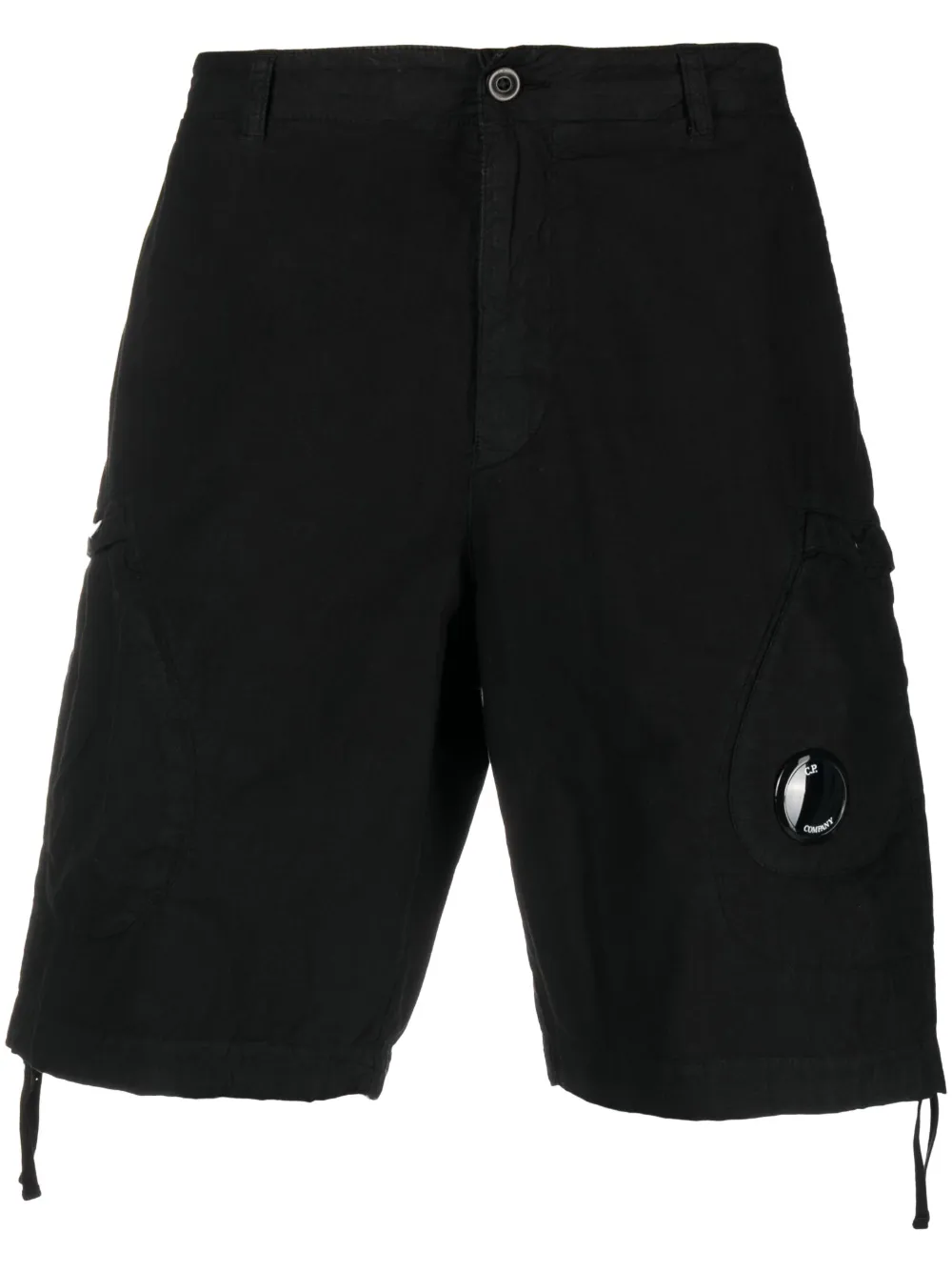 

Шорты с нашивкой-логотипом C.P. Company, черный