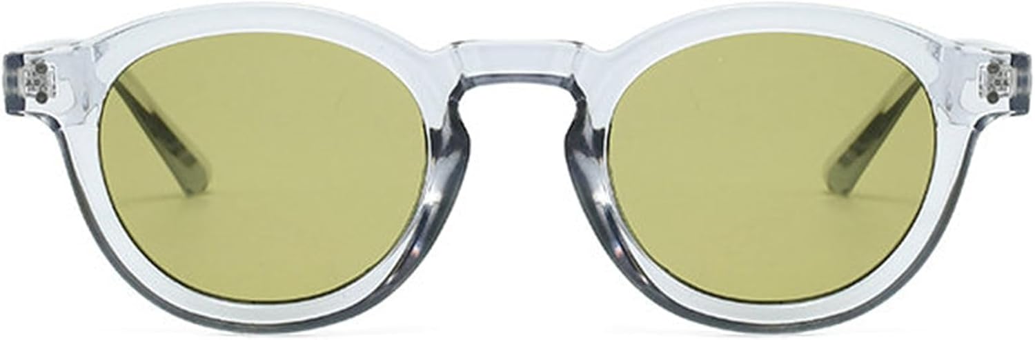 

Хелена Модные круглые солнцезащитные очки для женщин, роскошные дизайнерские солнцезащитные очки в маленькой оправе, женские винтажные очки с заклепками, цвет шампанского helena, C6