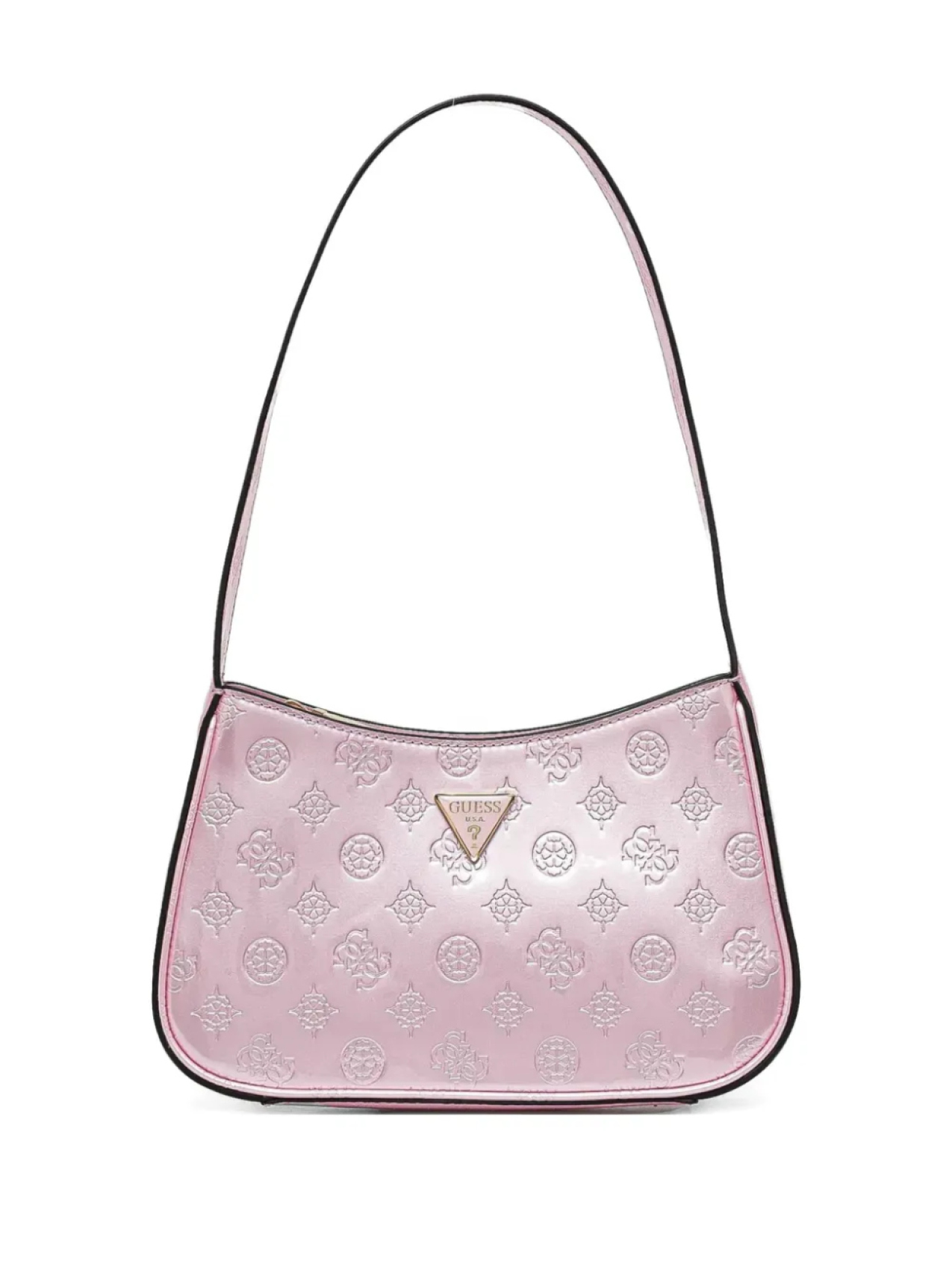 

Сумка через плечо с монограммой GUESS USA, розовый