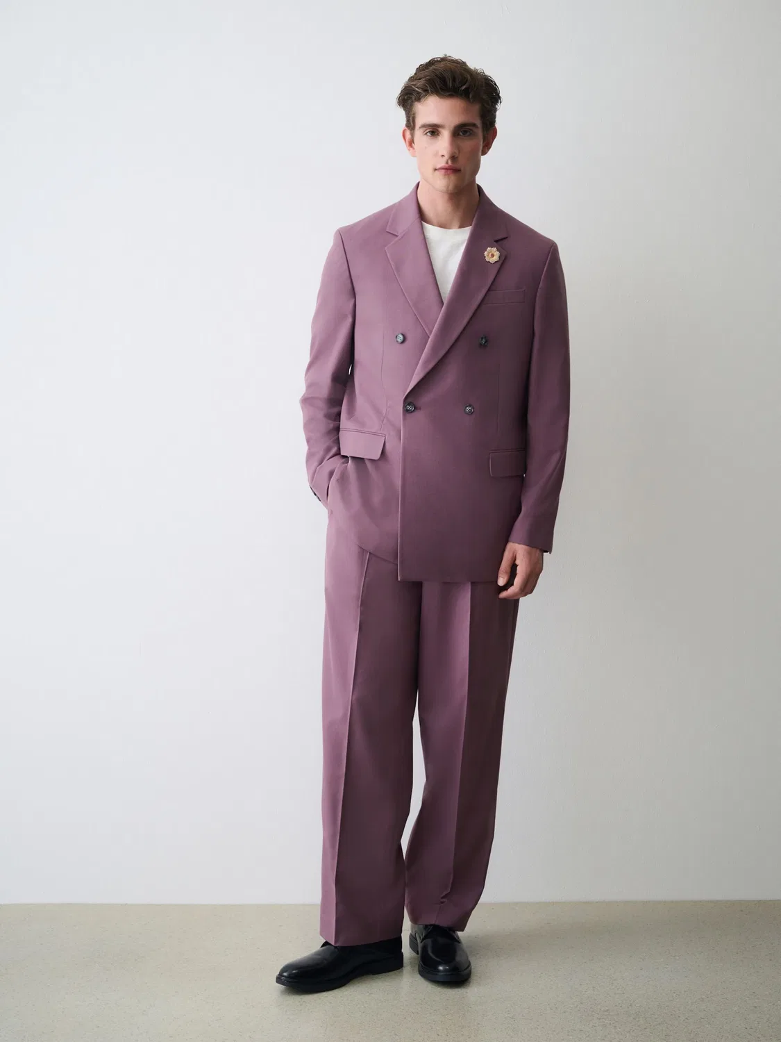 Пиджак Next Comfort fit, розовый — фото 3