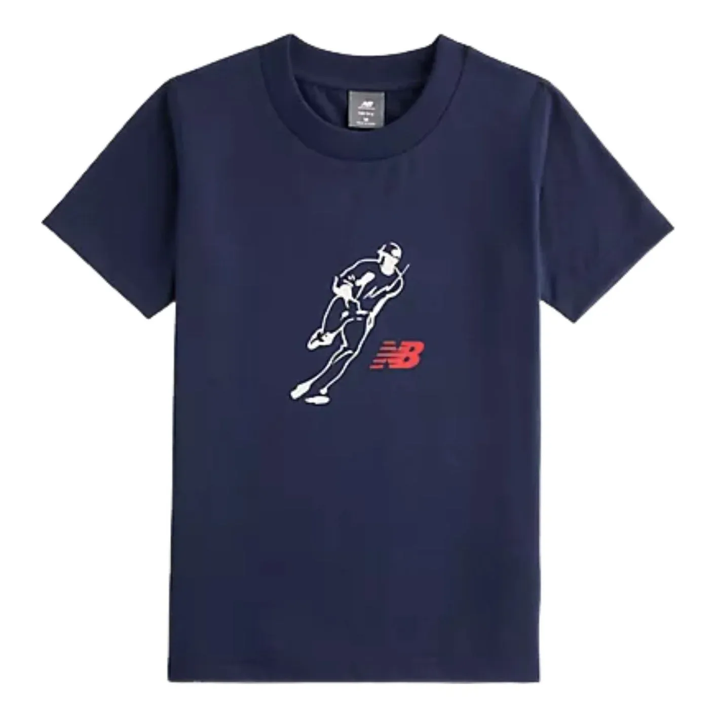 (GS) Футболка New Balance x Shohei Ohtani с логотипом 'Team Navy'