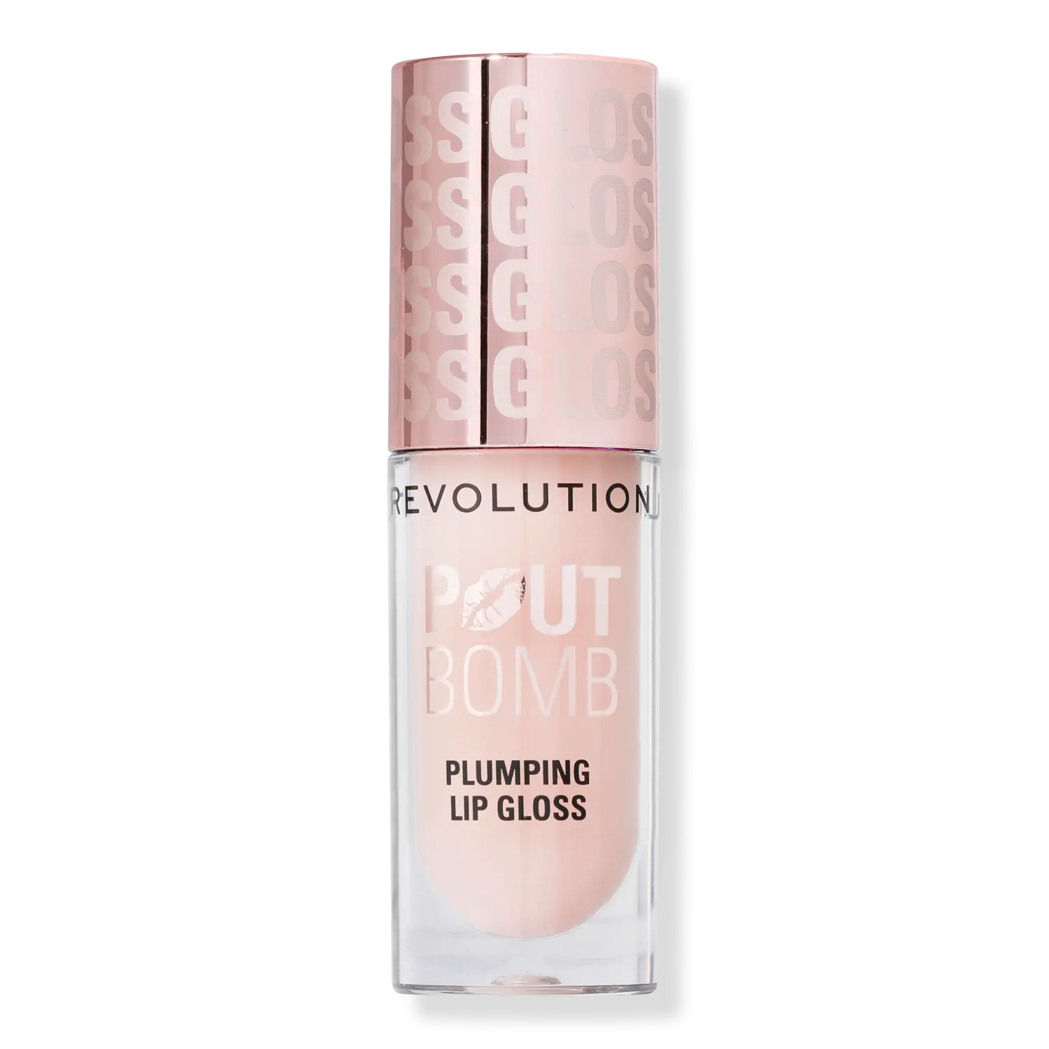 

Блеск для губ Pout Bomb Plumping Gloss Revolution Beauty, Milky Sheer Holo (sheer iridescent milky nude)
