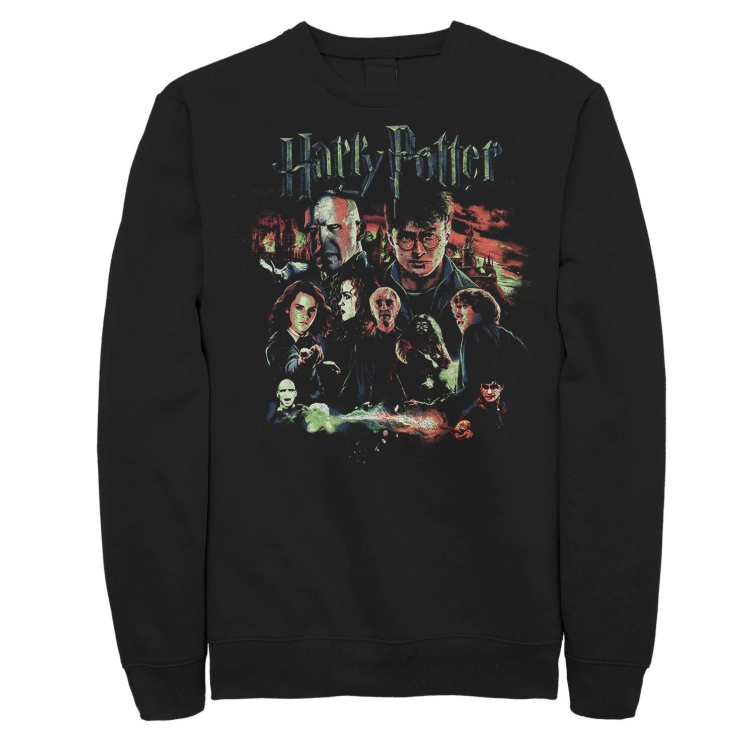 

Мужской свитшот с плакатом «Хогвартс» Harry Potter