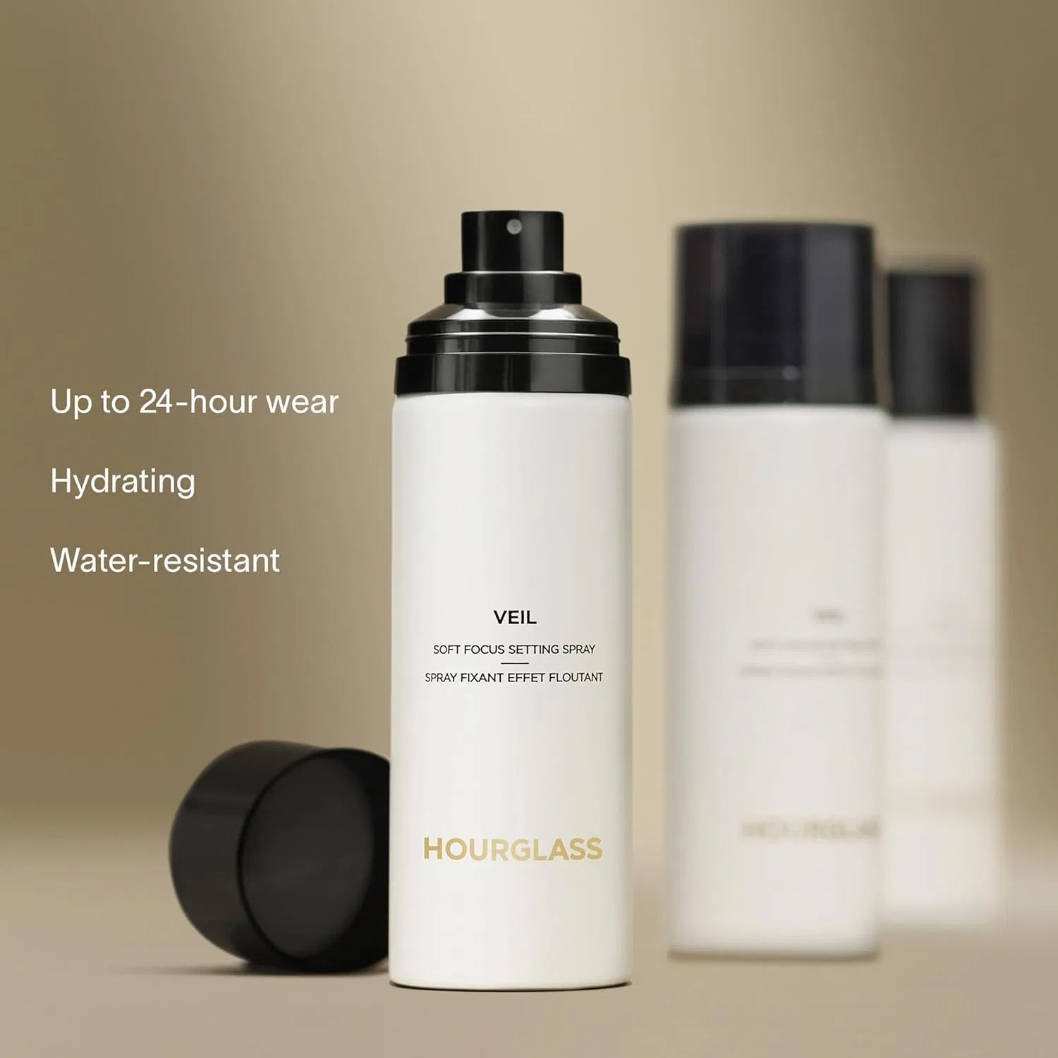 Фиксирующий спрей Hourglass Veil Soft Focus 3 fl oz — фото 3