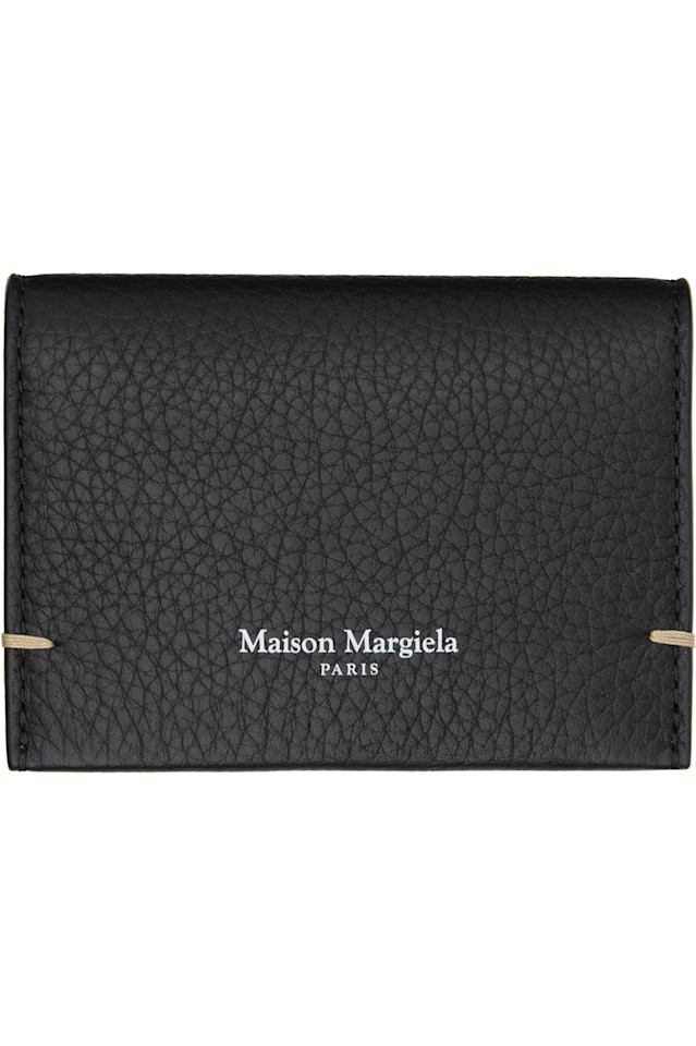 Maison Margiela Черный маленький держатель для карт — фото 2