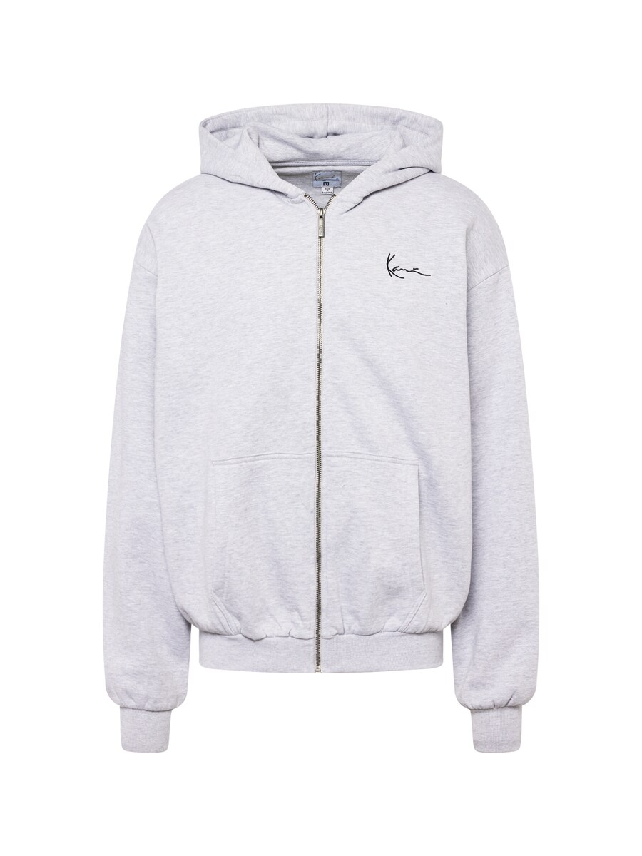 

Худи с капюшоном на молнии Karl Kani Essential, mottled grey