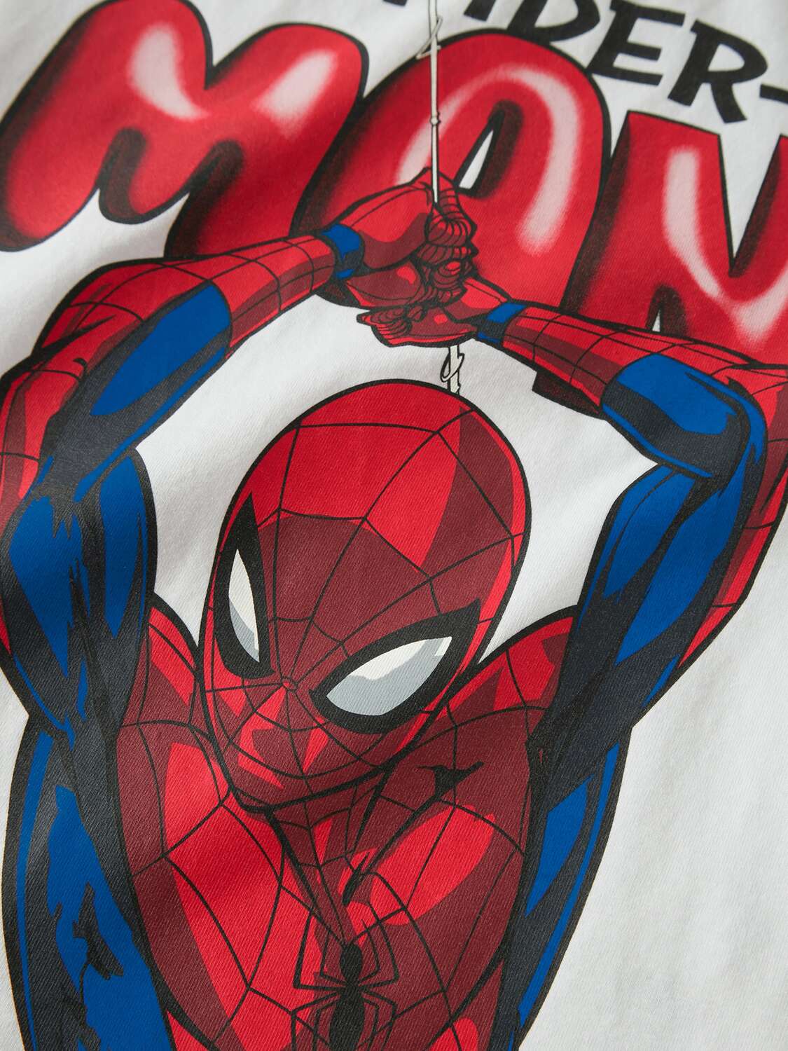 NAME IT Футболка 'NMMMarvin Spider' в белом цвете — фото 3