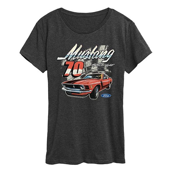 

Футболка с принтом Women's Ford Mustang 70 American Legend Licensed Character, Heather Charcoal, Черный, Футболка с принтом Women's Ford Mustang 70 American Legend Licensed Character, Heather Charcoal