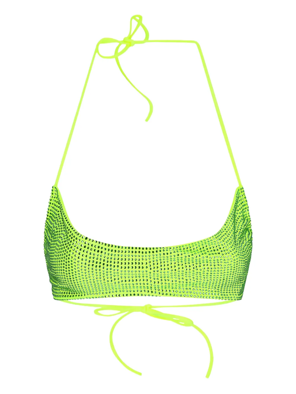 

Украшенный бюстгальтер-бикини Dahlia Santa Brands, зеленый