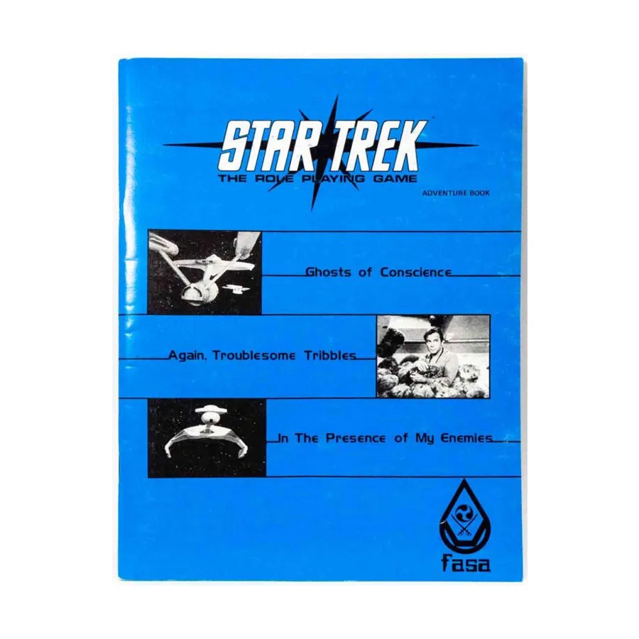 

Star Trek the RPG (1st Edition) - Adventure Book/Ship Recognition Handbook Only!, Star Trek - Core Rulebooks & Box Sets (FASA), мягкая обложка