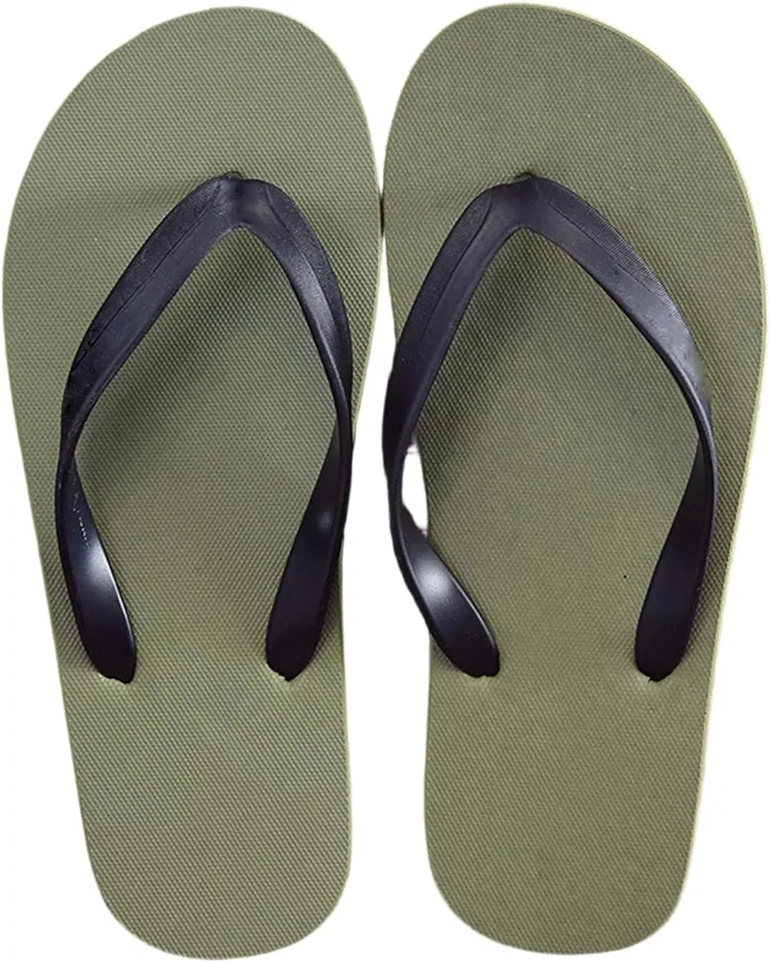 Herren Шлепанцы Surfen Toe Шлепанцы с раздельными носками Damen Kinder Сандалии-стринги унисекс Bequeme Zehentrenner Шлепанцы Купальная обувь Sommerstand Dusche Schwimmen Sport Täglich Draußen Reisen Generisch, Olivgrün