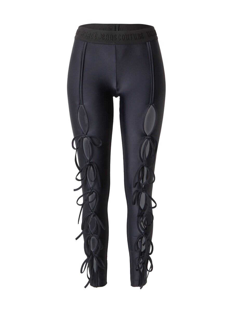 

Леггинсы Versace Jeans Couture Skinny Leggings, черный