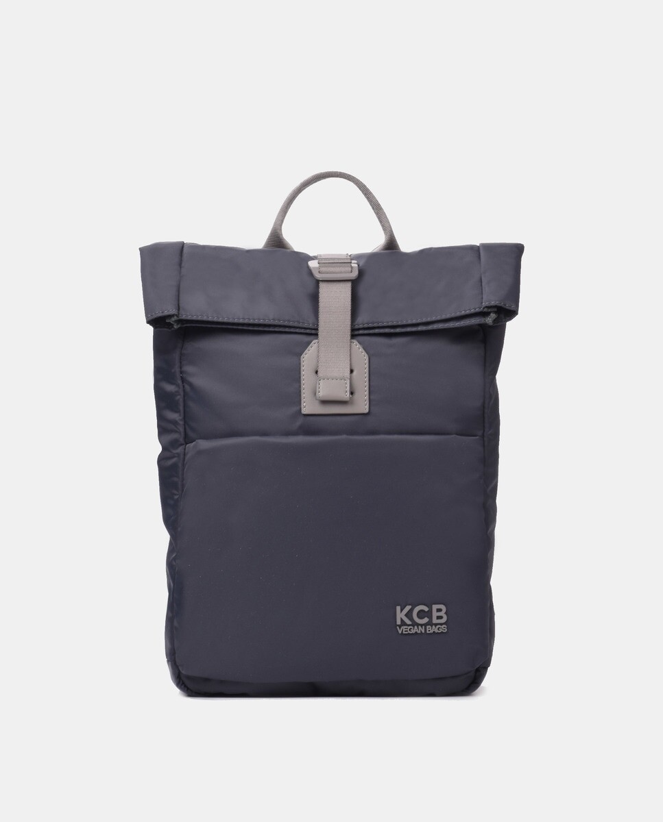 

Большой синий нейлоновый рюкзак с передним карманом Kcb, синий