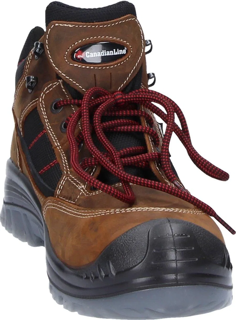 CanadianLine Защитные ботинки Sherpa, коричнево-черные — фото 4