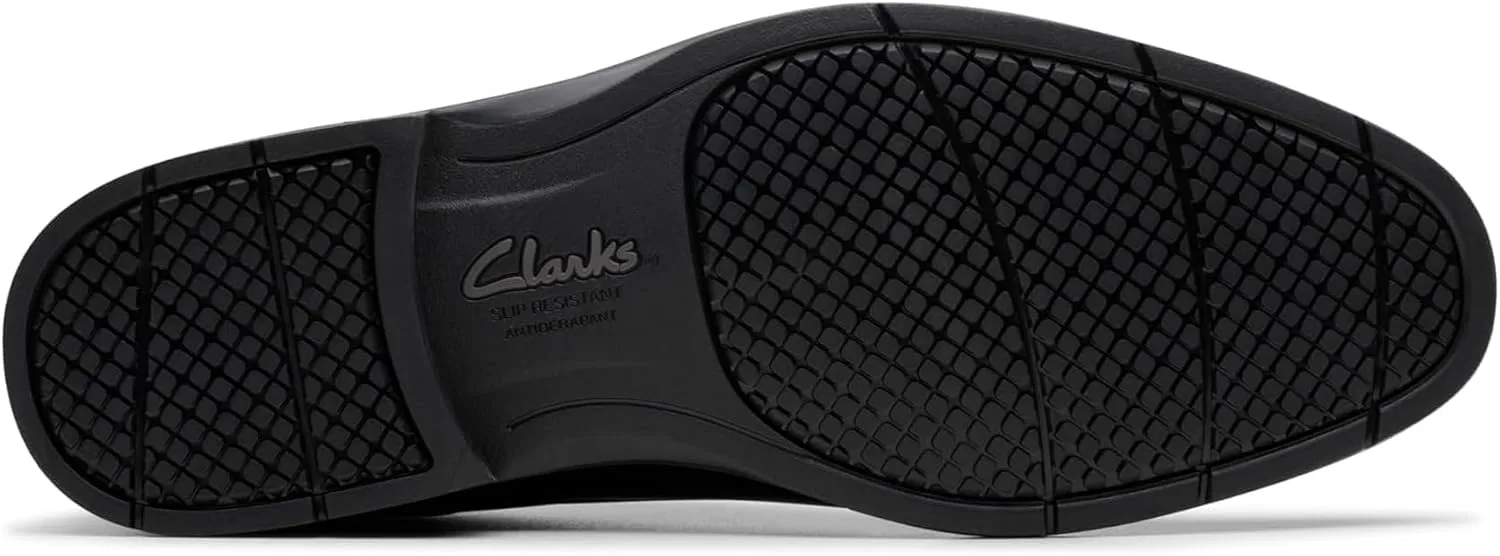 Лоферы Clarks Eldredge Cap, черная кожа — фото 3