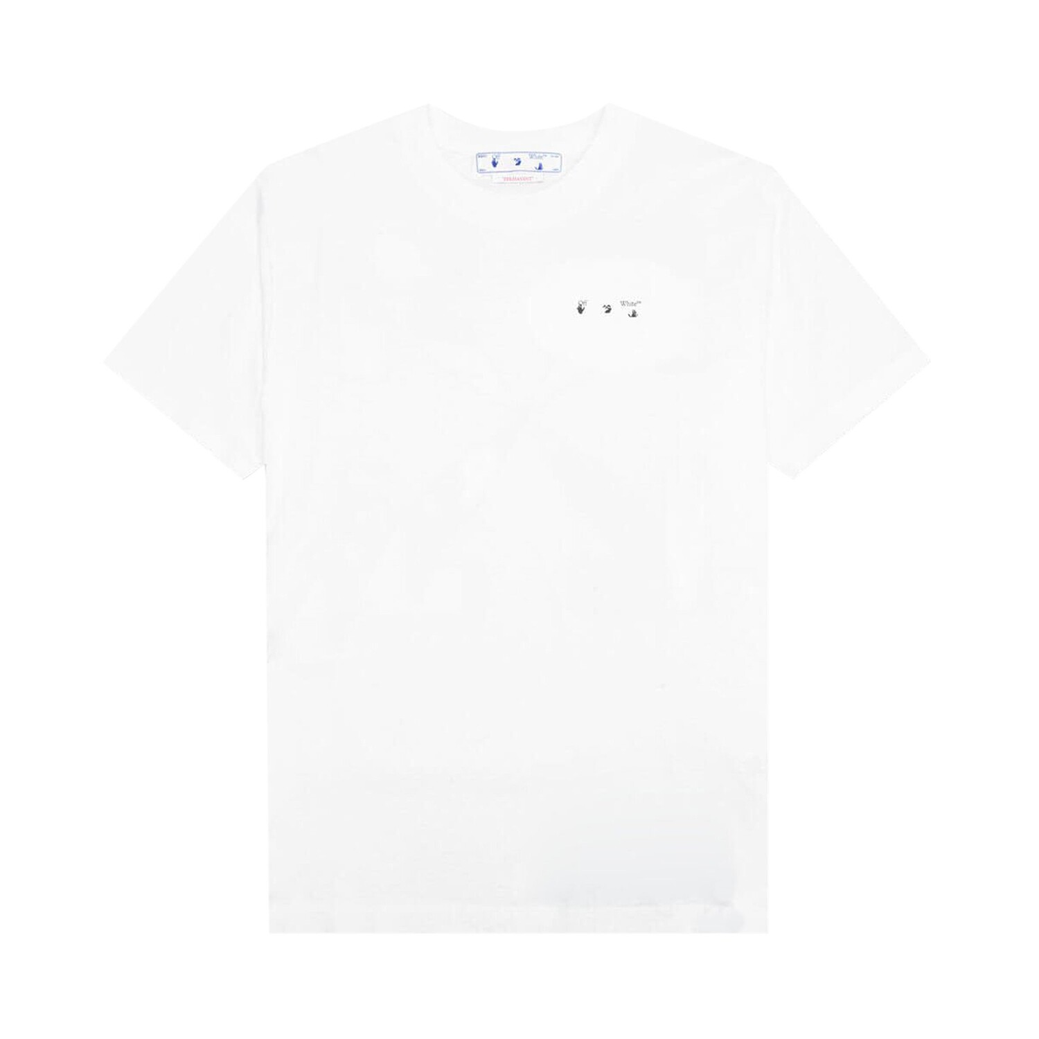 

Футболка Off-White Caravaggio Paint Over с короткими рукавами, цвет Белый/Черный