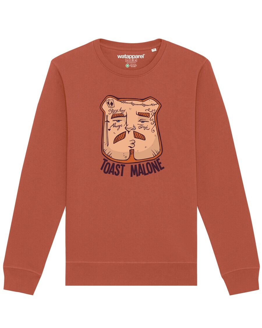 

Свитер Watapparel Sweatshirt Toast Malone, светло-коричневый