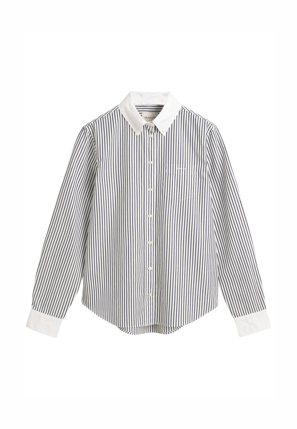 

Блузка на пуговицах CONTRAST STRIPED SHIRT GANT, синий
