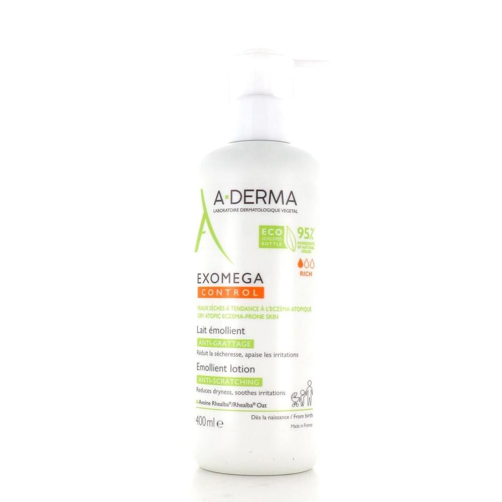 

Смягчающее молочко A-Derma Exomega, 400 мл