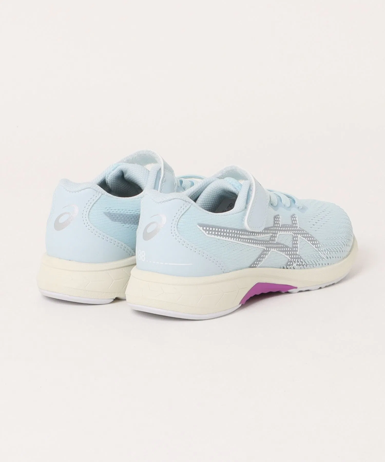 Детские кроссовки ASICS LAZERBEAM RJ-MG-GW для бега тёмно-синие — фото 4
