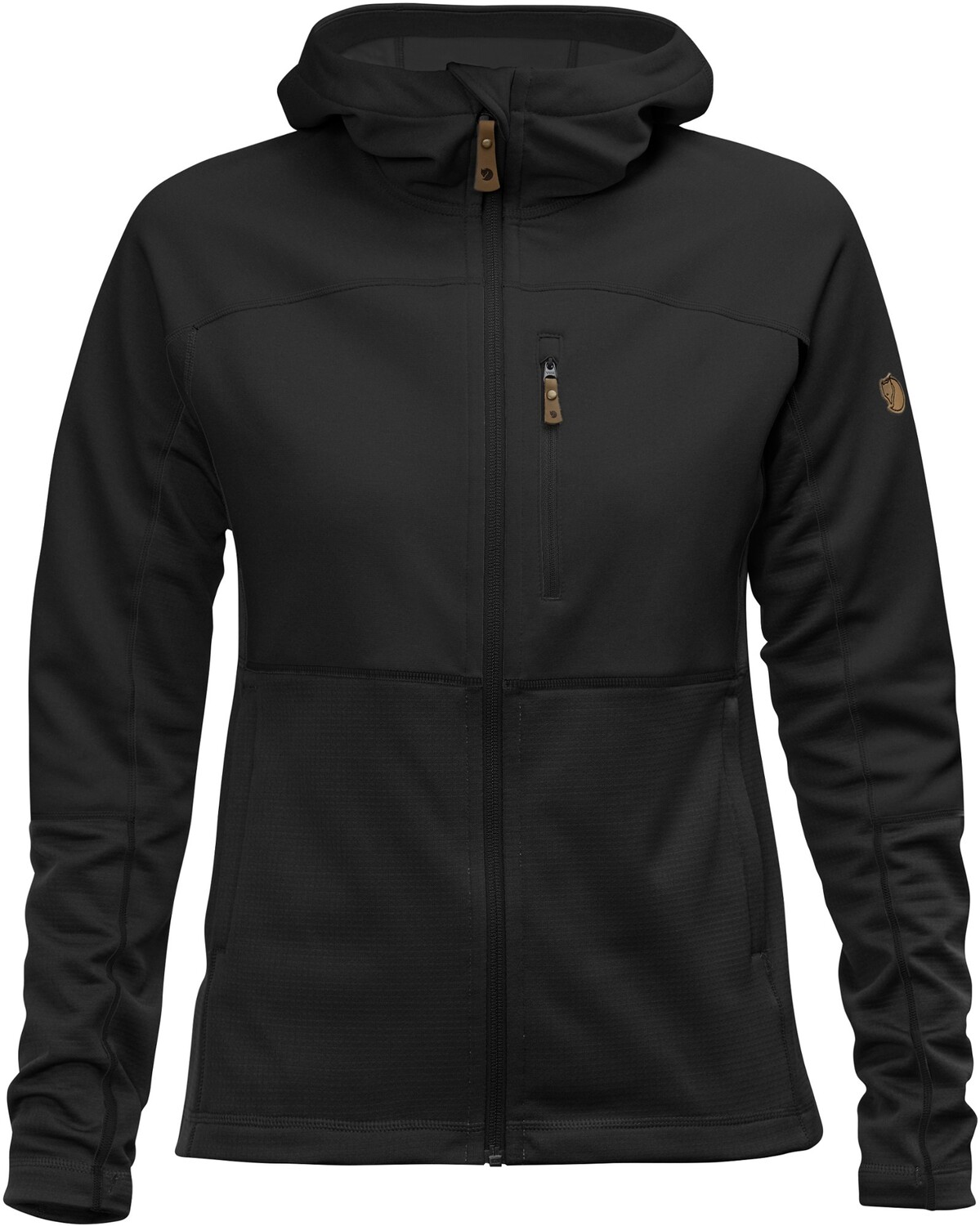 

Флисовая куртка Abisko Trail — женская Fjallraven, черный