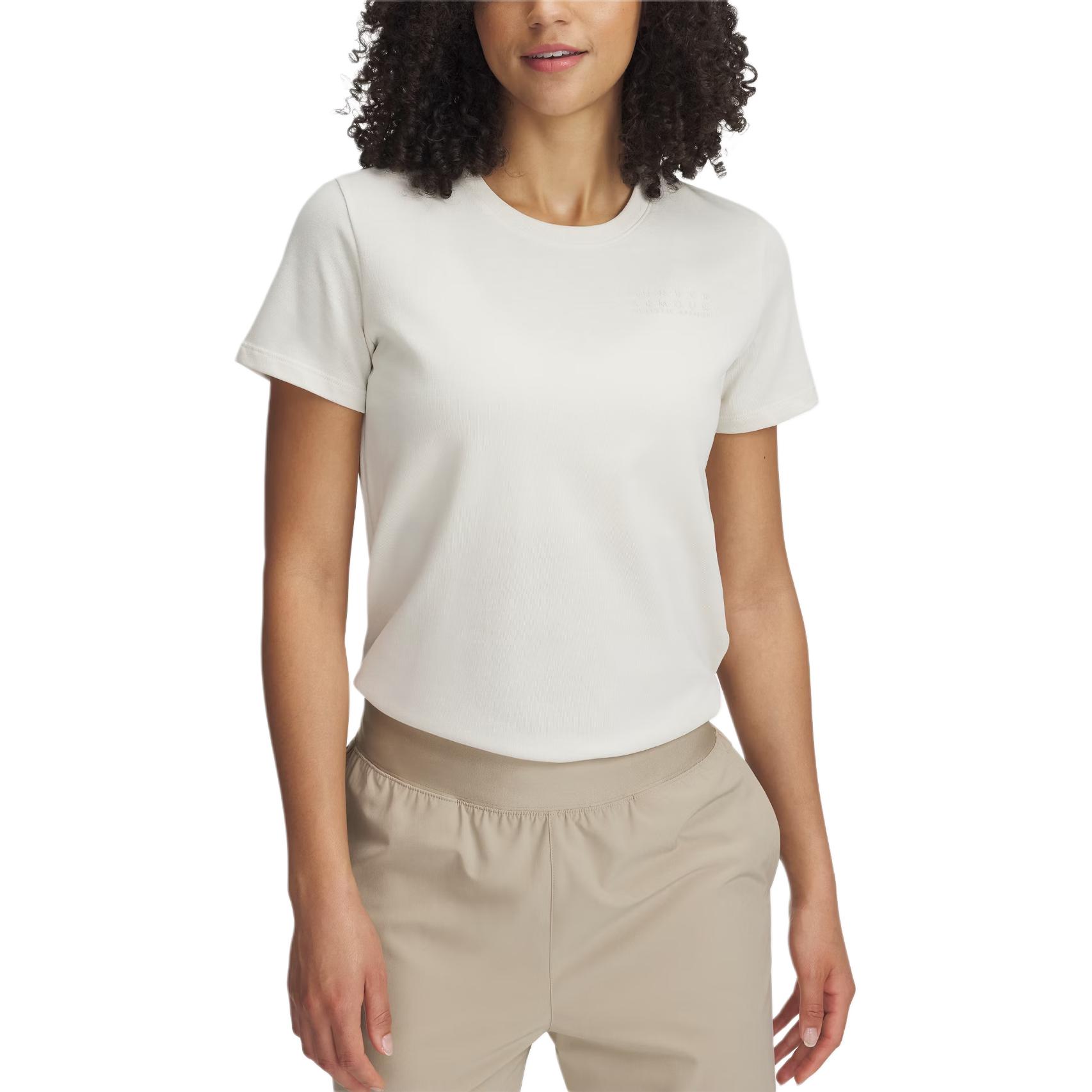 

Under Armour Футболка Branded SS25 женская ecru, Бежевый, Under Armour Футболка Branded SS25 женская ecru