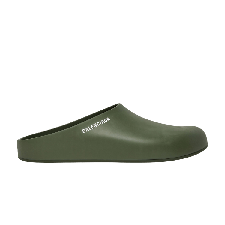 

Кроссовки Balenciaga Pool Closed Slide 'Dark Green', зеленый