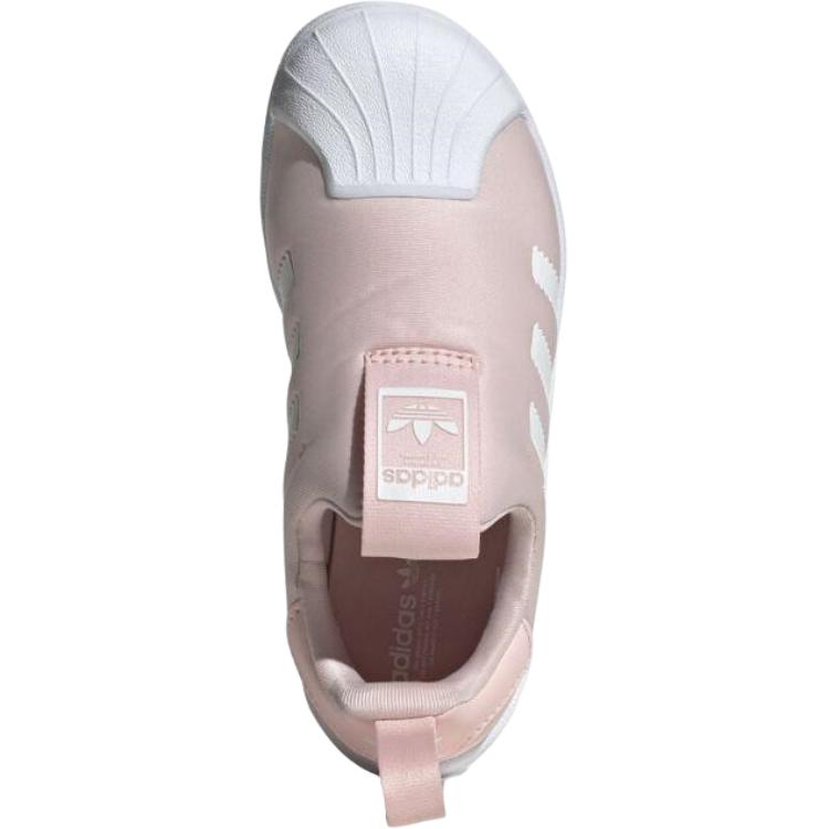 Детские кроссовки SUPERSTAR 360 Low Top для повседневной носки Adidas Originals, розовый — фото 3