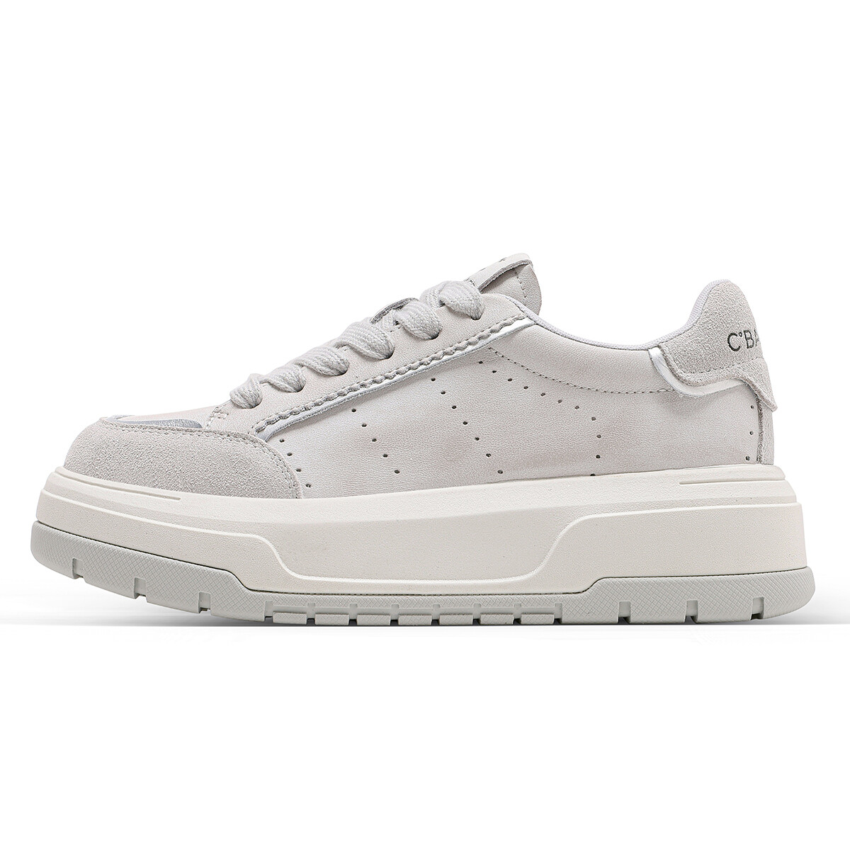 

Кроссовки C°BANNER Skateboarding Shoes Women's Low-top Gray, серый