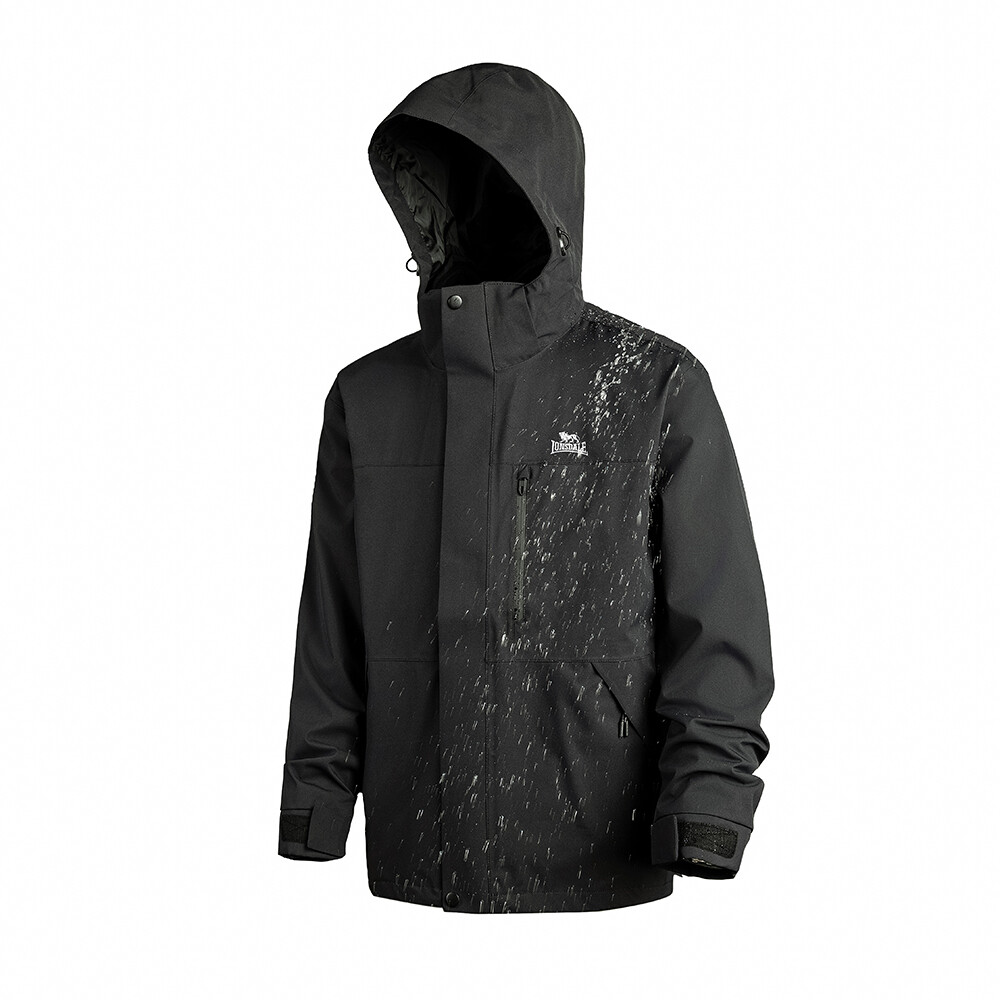 

Ветровка Куртка Унисекс Lonsdale, цвет Black (3-in-1)