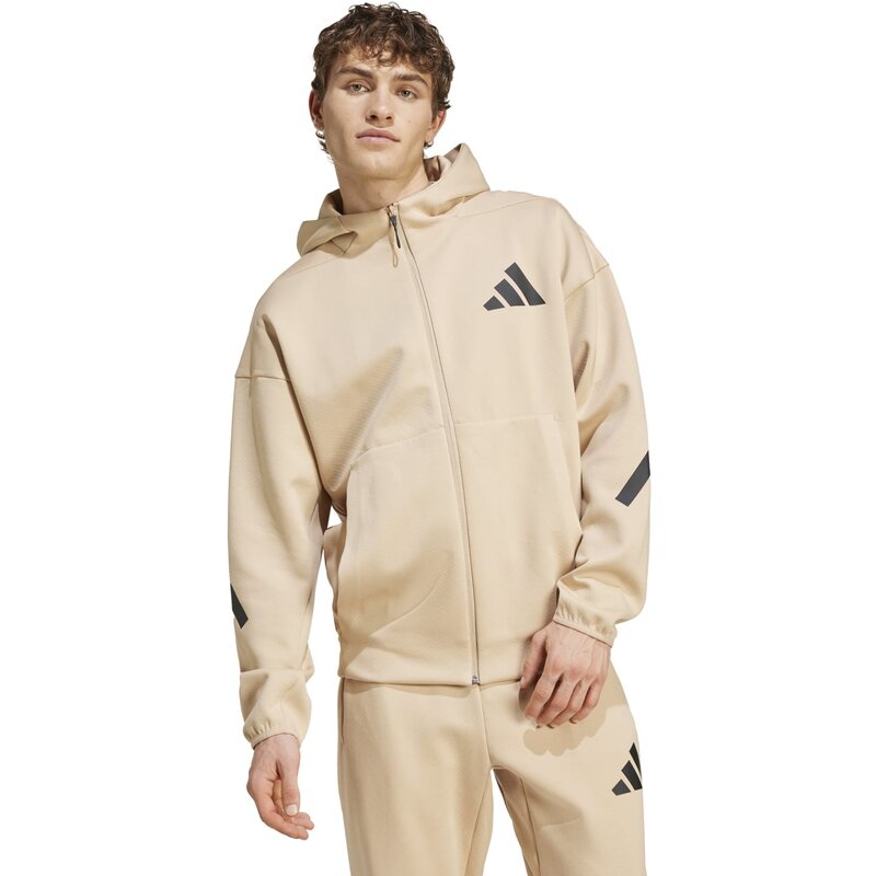 Толстовка с капюшоном новая zne zip (обычная и длинная) Adidas, цвет magbei — фото 2