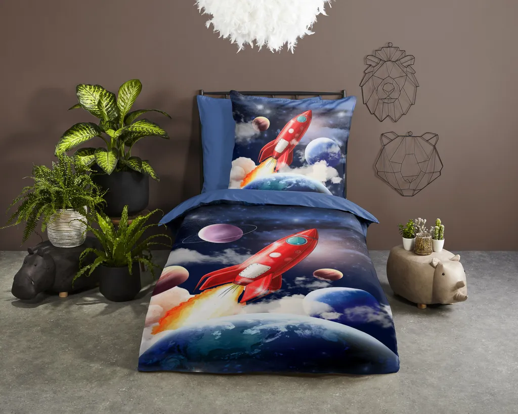 

Пододеяльник Muller Textil, синий