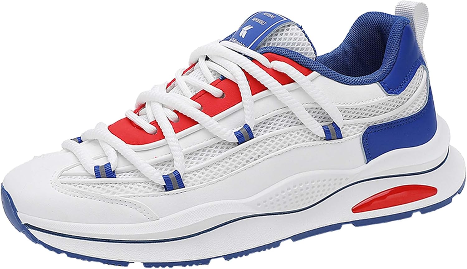 

Дышащие и освежающие модные спортивные кроссовки, ретро минималистичные классические мужские спортивные кроссовки, повседневная обувь Generic, синий