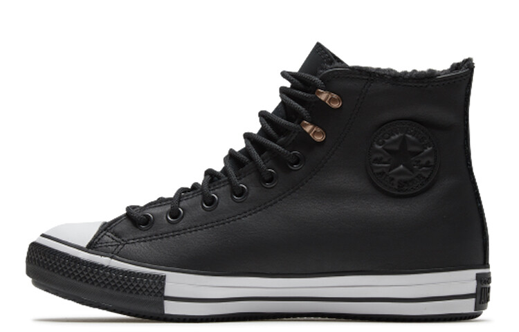 

Кеды Converse Chuck Taylor All Star Winter Hi Sherpa Leather Black