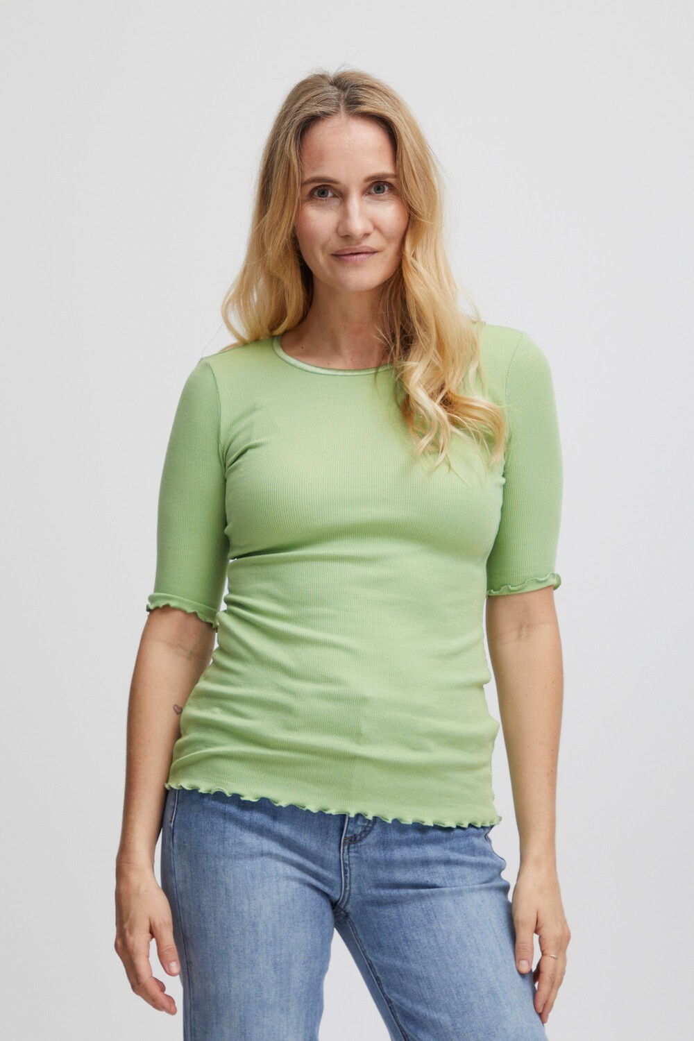

Футболка Fransa FRHIZAMOND TEE 13 20611874, зеленый
