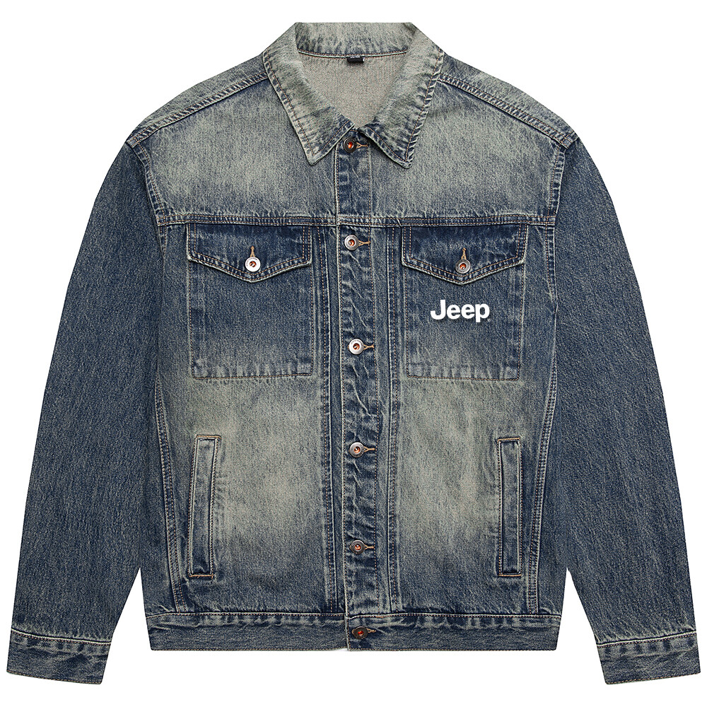 

Джинсовая куртка унисекс Jeep, цвет Vintage Blue