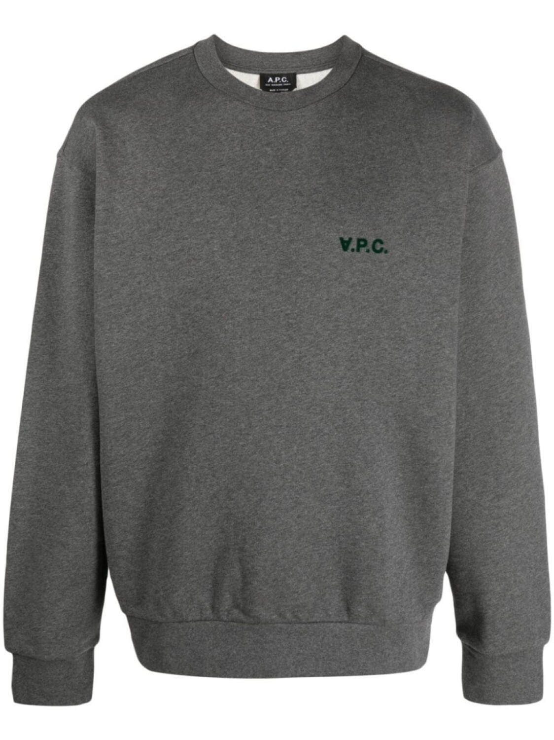 

A.P.C. толстовка с логотипом, серый