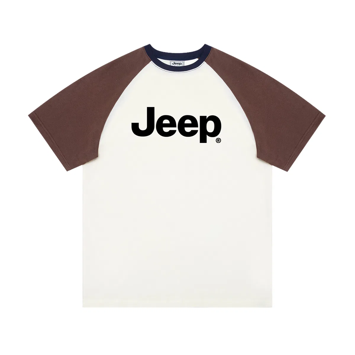 Футболка Grade School с круглым вырезом Jeep, Ecru