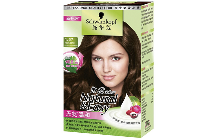 

Shihuakou Contentment краска для волос с защитой цвета SCHWARZKOPF, 4.57 Coconut Mellow Palm