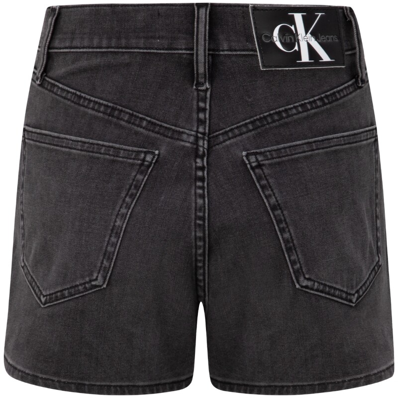 Calvin Klein Женские джинсовые шорты, цвет 1BY- Denim Dark Grey — фото 2