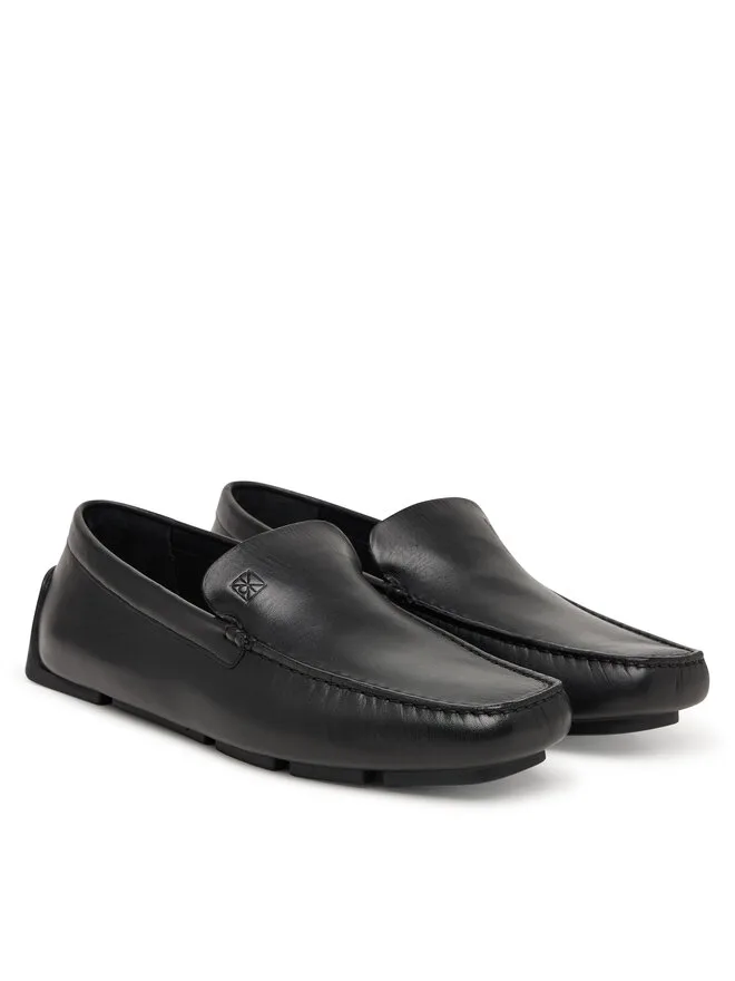 Calvin Klein Мокасины Driver Penny Embl Lth HM0HM02085 черные — фото 2