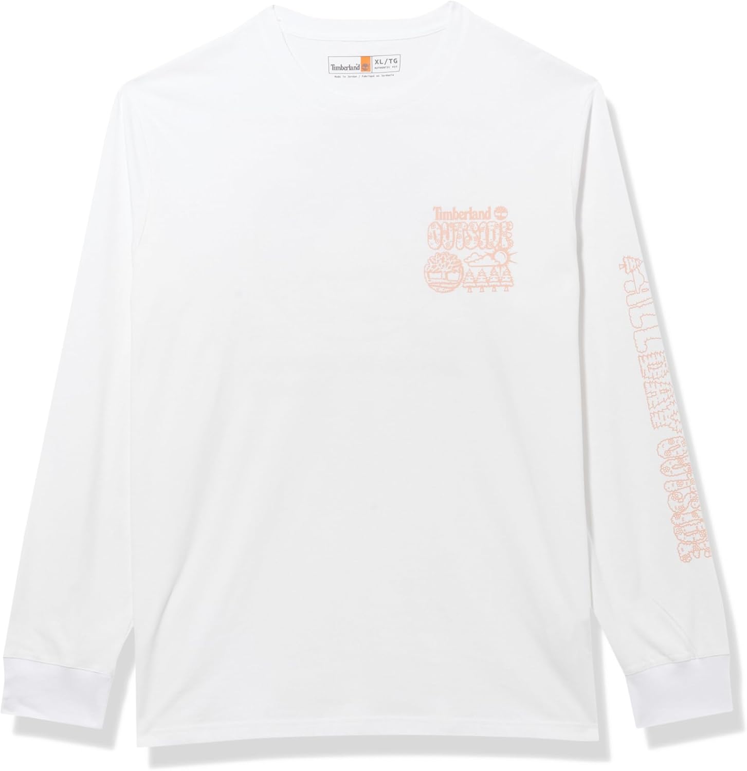 

Timberland мужская футболка All Day Outside с длинным рукавом, White, Белый, Timberland мужская футболка All Day Outside с длинным рукавом, White