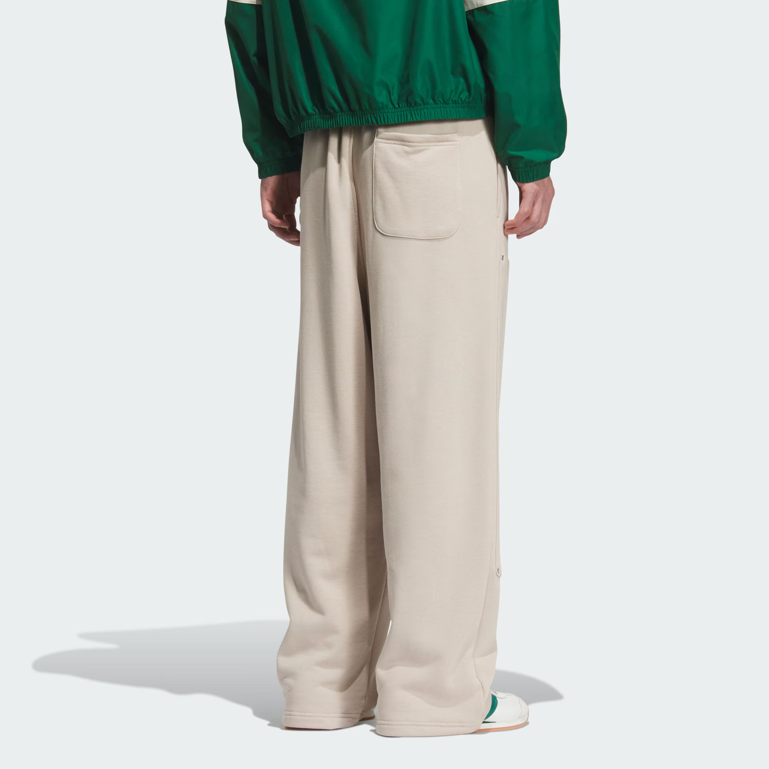 Спортивные штаны team doubleknee joggers мужские Adidas Originals, хаки — фото 4