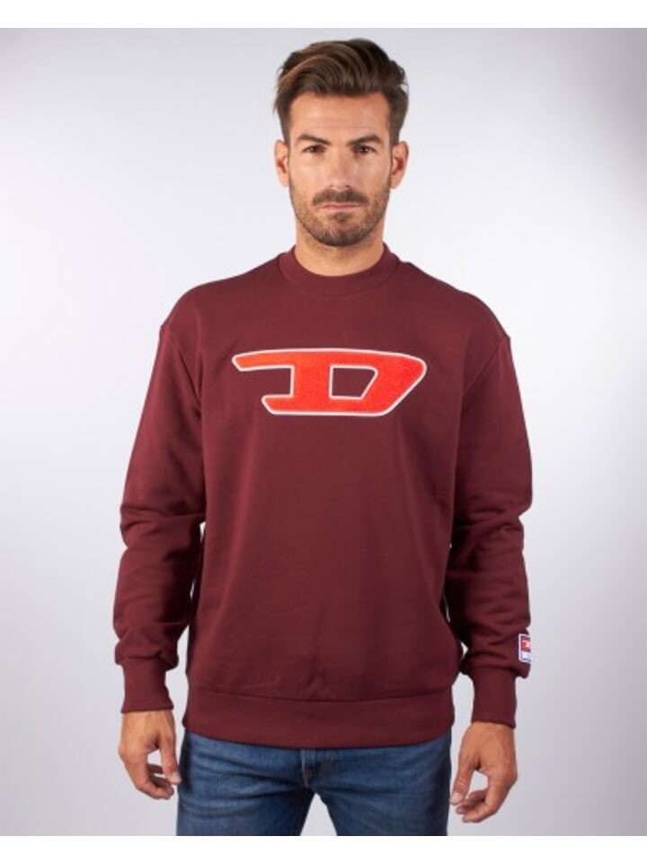 

Толстовка Diesel Sweatshirt, цвет Denim