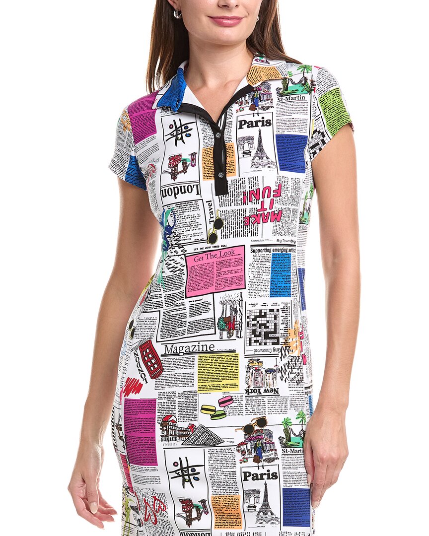 

Платье-поло Joseph Ribkoff, белый