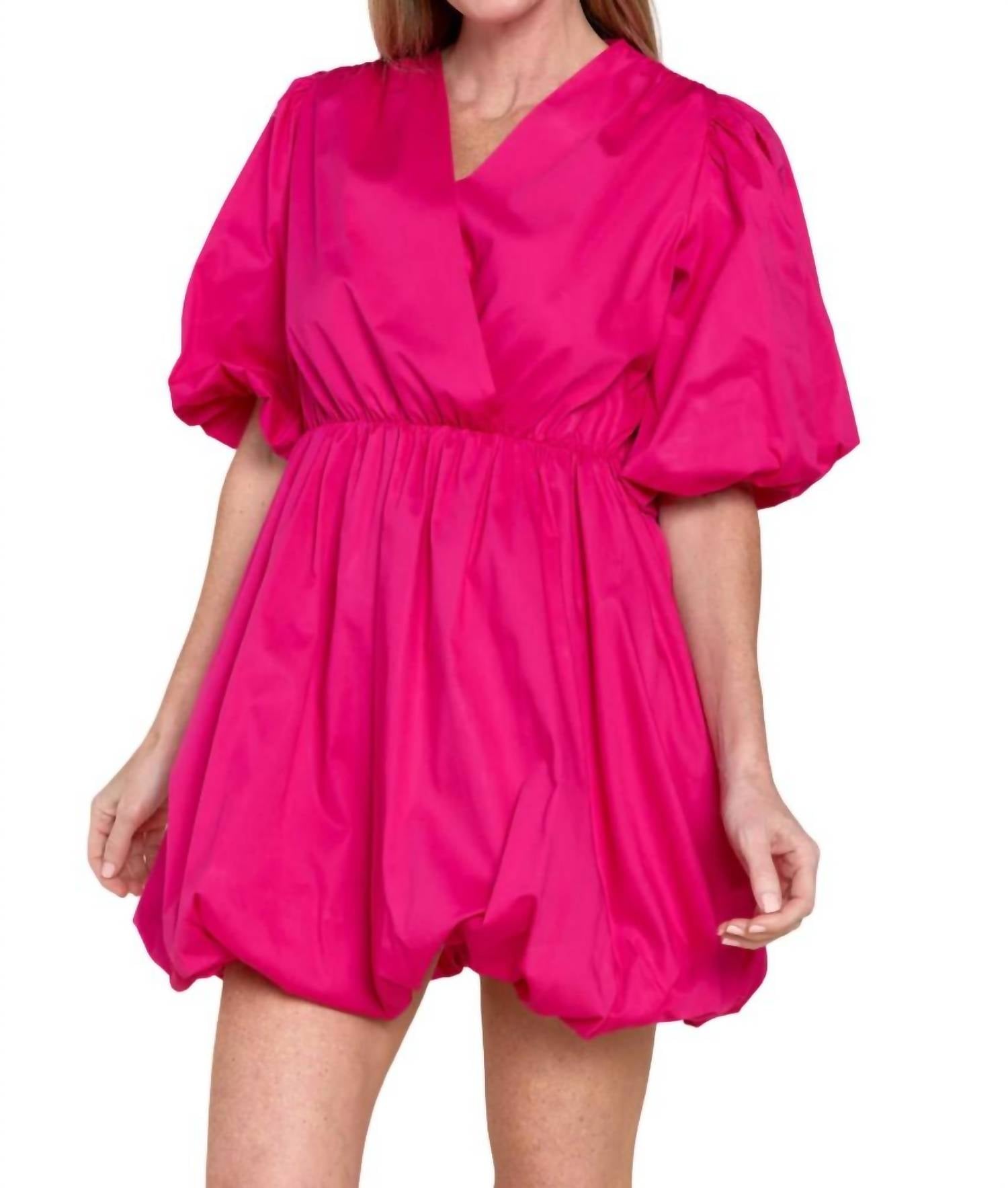 

Платье Liliane цвета фуксии Sofia Collections, фуксия