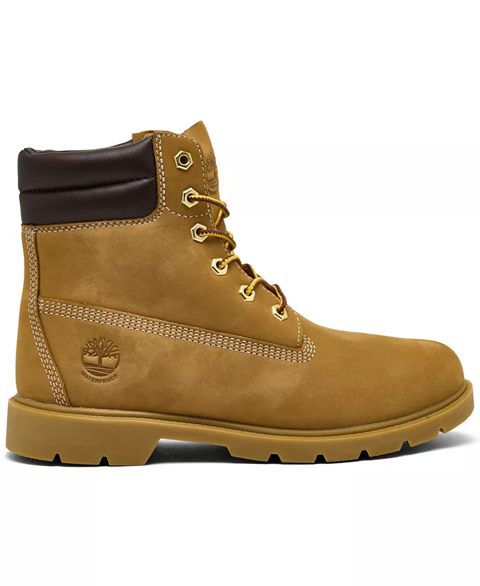 Женские ботинки Linden Woods 6-Inch Lace-Up Waterproof от Finish Line Timberland, загар/бежевый — фото 3