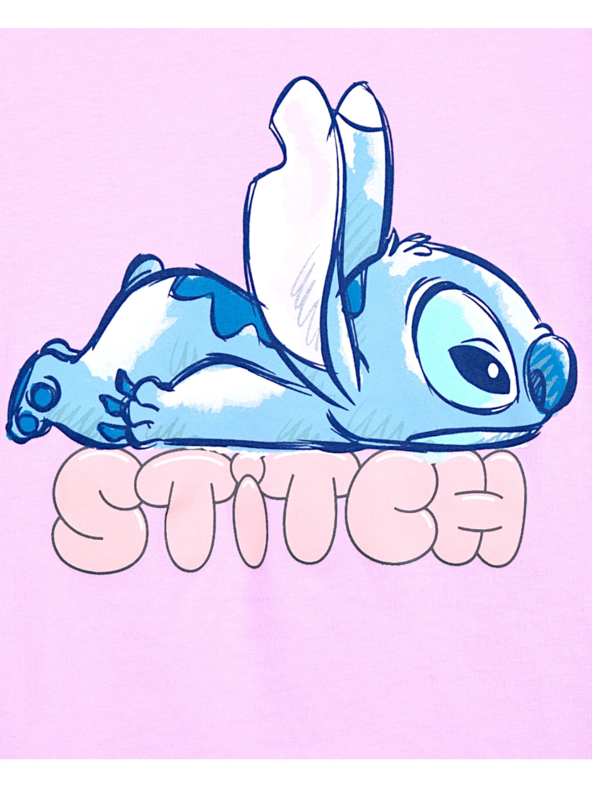 Disney Lilo & Stitch Лонгслив 'Disney Stitch' в сиреневом цвете — фото 3